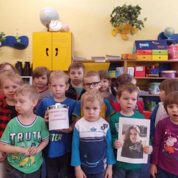 Dzieci z przedszkola wsparły naszą akcję charytatywną