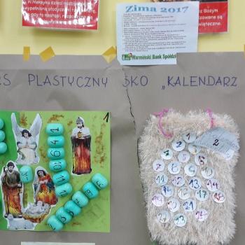 Konkurs plastyczny "Zima 2017 - Kalendarz Adwentowy".