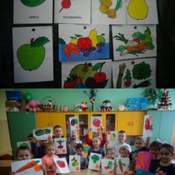 „Owoce i warzywa w szkole”  - talenty plastyczne