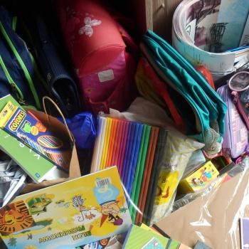 Zbiórka przyborów szkolnych dla dzieci z Ukrainy