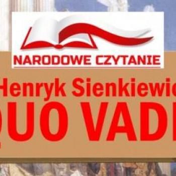 Narodowe Czytanie „Quo vadis” Henryka Sienkiewicza w Zespole Szkół w Latowiczu