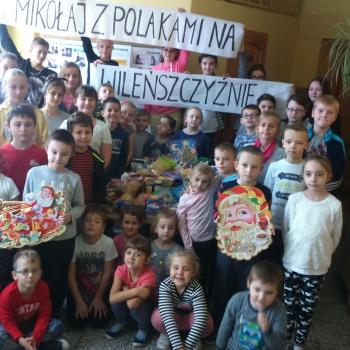 Święty Mikołaj z Polakami na Wileńszczyźnie - akcja charytatywna