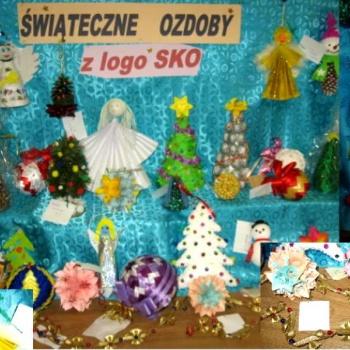 Ozdoby świąteczne z logo SKO