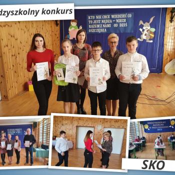 Międzyszkolny konkurs SKO