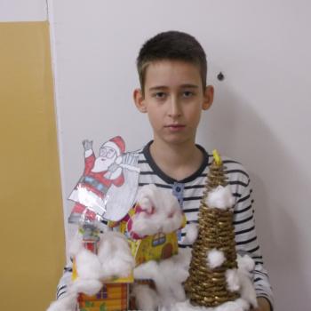 Bartek i jego świąteczne dekoracje