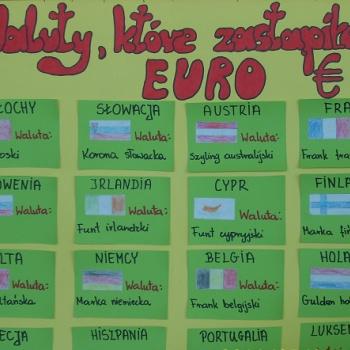 Projekt edukacyjny  „Euro – pieniądz  Zjednoczonej Europy”
