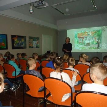 Lekcja w Bibliotece Pedagogicznej w Olsztynie