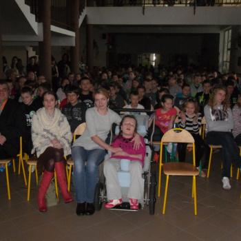 Finał akcji charytatywnej ,, Dla Angeliki'' w Zespole Szkół w Sawinie