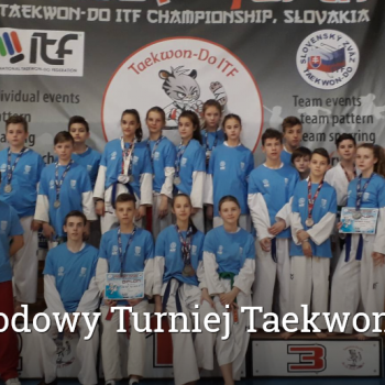 Talenty z "Trójki" na Międzynarodowym Turnieju Taekwon-do Presov Open 2018