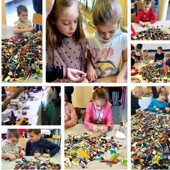 DZIEŃ  LEGO w Szkole Podstawowej w Podegrodziu