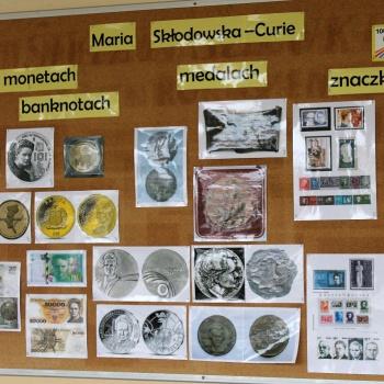 Maria Skłodowska-Curie na monetach, banknotach, znaczkach