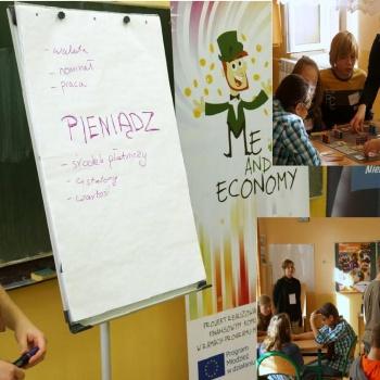 Projekt „Me & Economy” w naszym gimnazjum