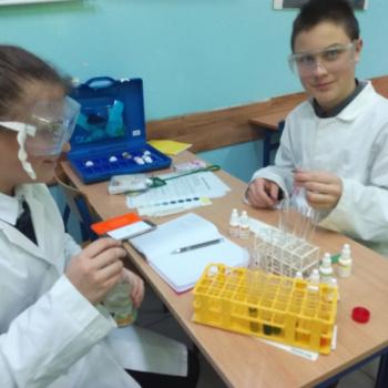 Zajęcia Laboratorium fizyko – chemiczne  „Szkoły na Podium”