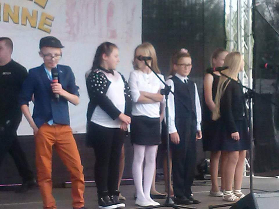 Prezentacja szkoły podczas Dożynek gminno- parafialnych w Baboszewie