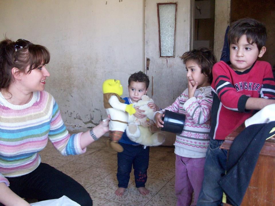 Pluszaki dla dzieci syryjskich uchodźców