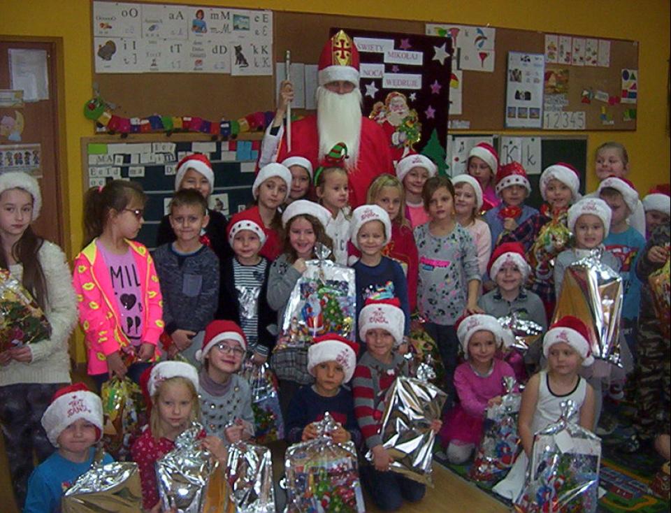 Wizyta św. Mikołaja w naszej szkole