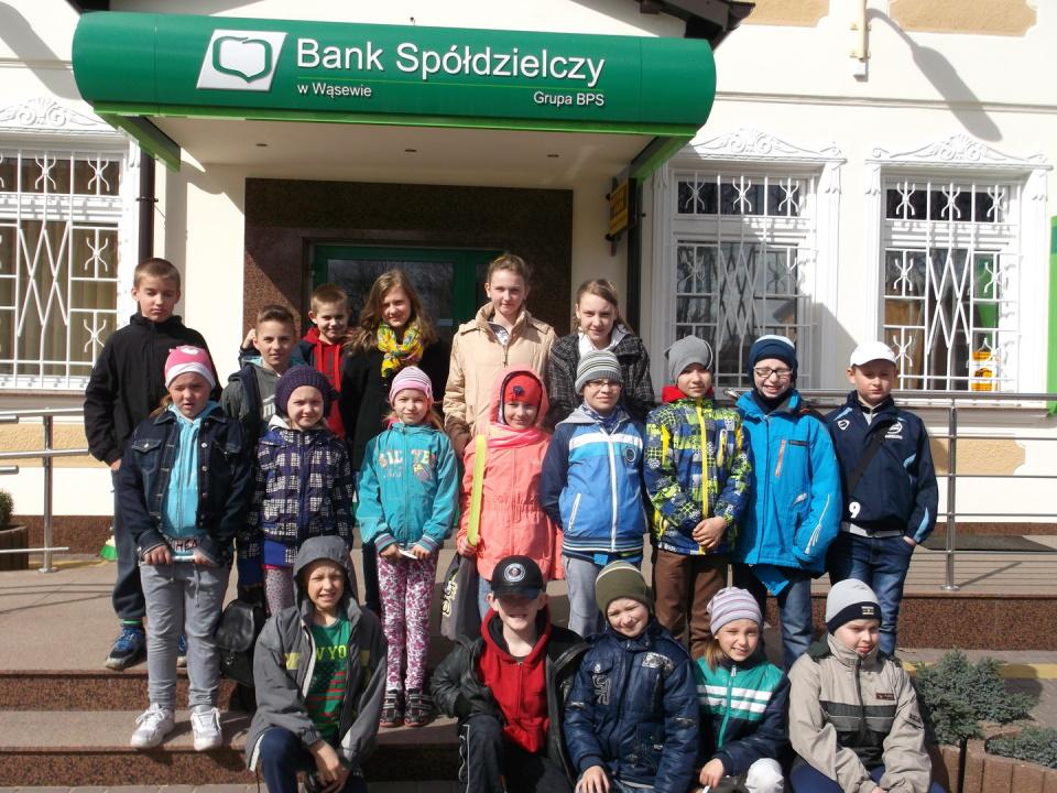 Wycieczka do Banku Spółdzielczego w Wąsewie