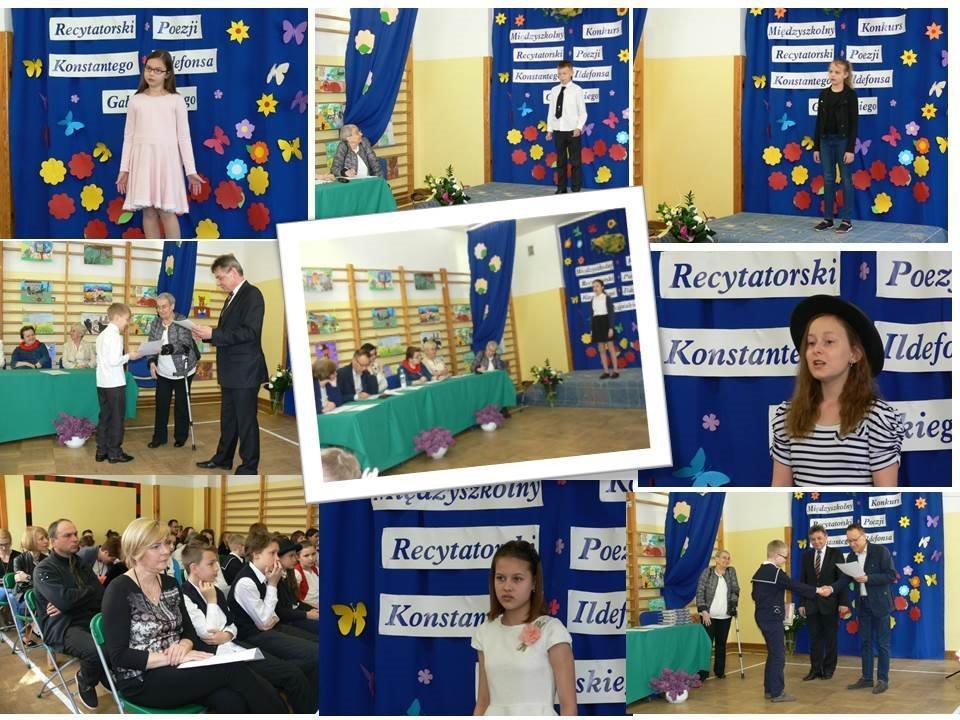 Międzyszkolny Konkurs Recytatorski Poezji K.I.Gałczyńskiego dla uczniów klas IV-VI
