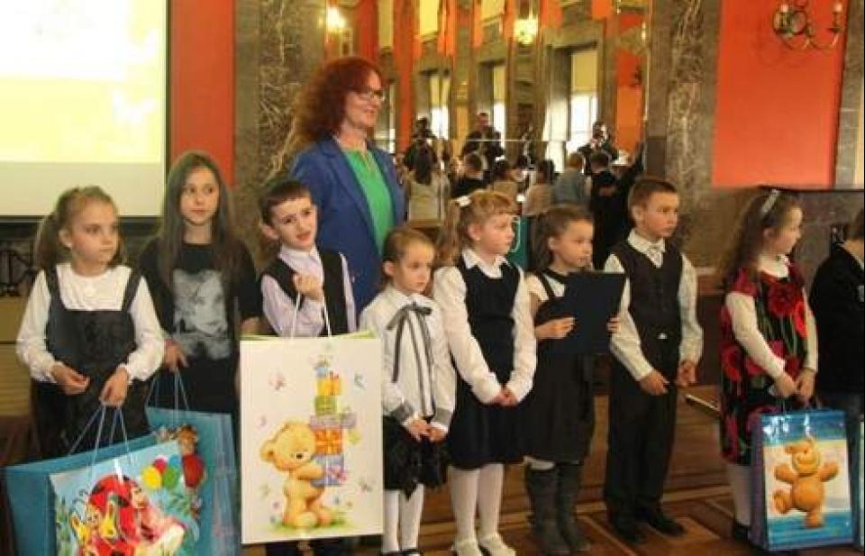Świętokrzyska Gala Ogólnopolskiego Konkursu „Mam 6 lat” z udziałem naszych uczniów z klasy I.