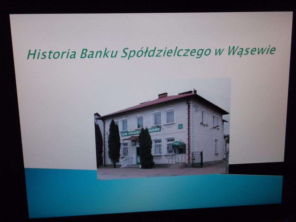 Prezentacja "Historia BS w Wąsewie"
