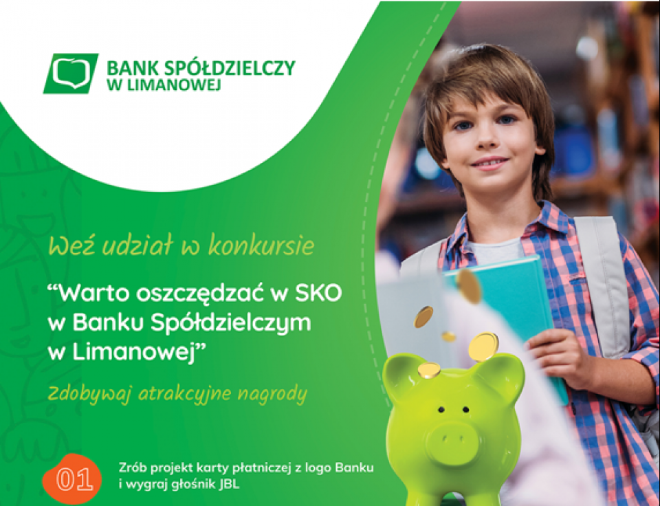 Konkurs „Karta płatnicza z logo Banku Spółdzielczego w Limanowej”