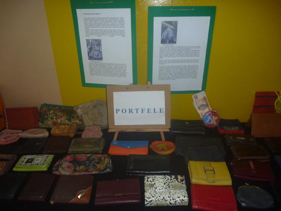 Wystawa portfeli