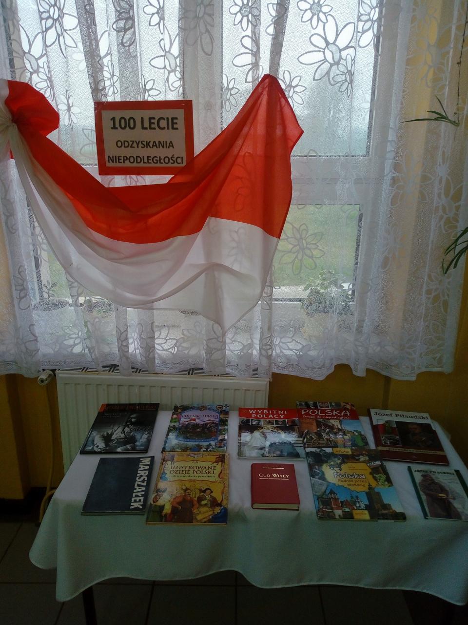 Wystawa książek historycznych o Polsce
