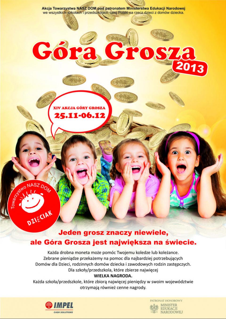 GÓRA GROSZA 2013-Akcja rozpoczęta!