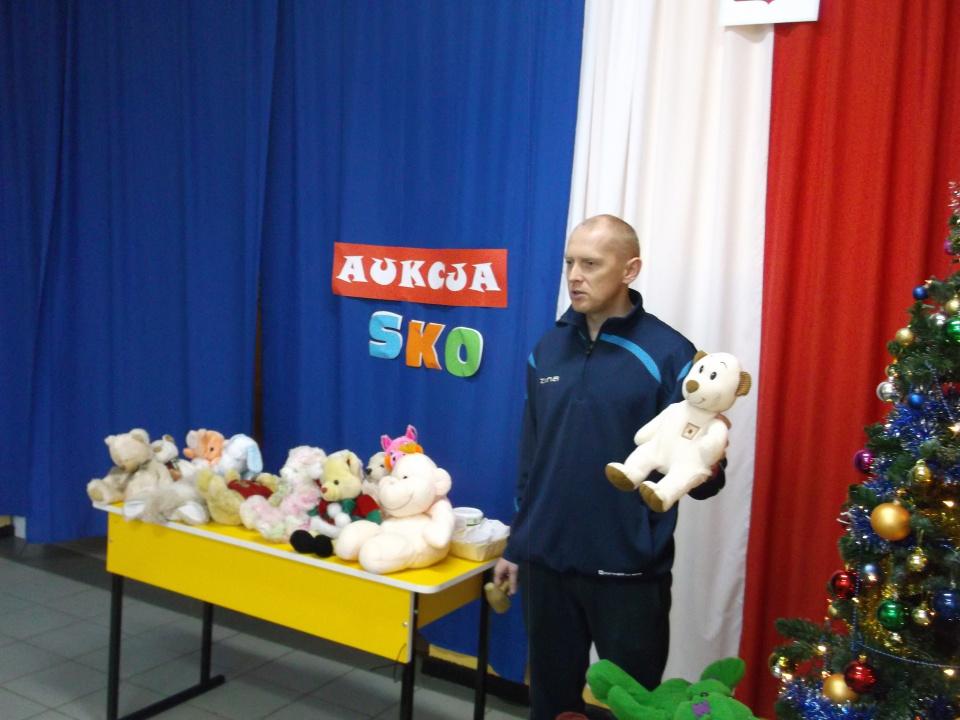 Aukcja SKO - prowadzący pan Leszek