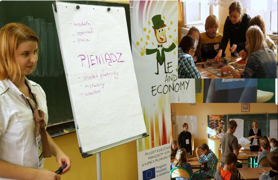 Projekt „Me & Economy” w naszym gimnazjum